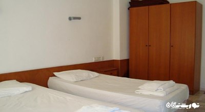 تخت های توئین آپارتمان هتل	